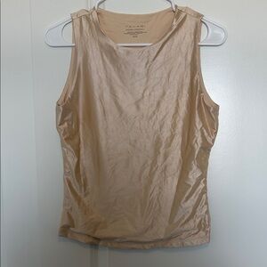 Tahari Light Beige Tank Top